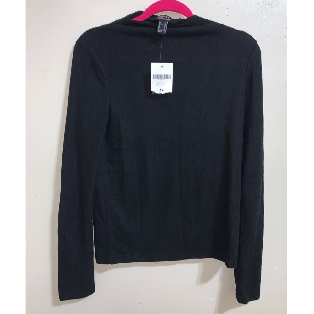 Black Long Sleeve Top